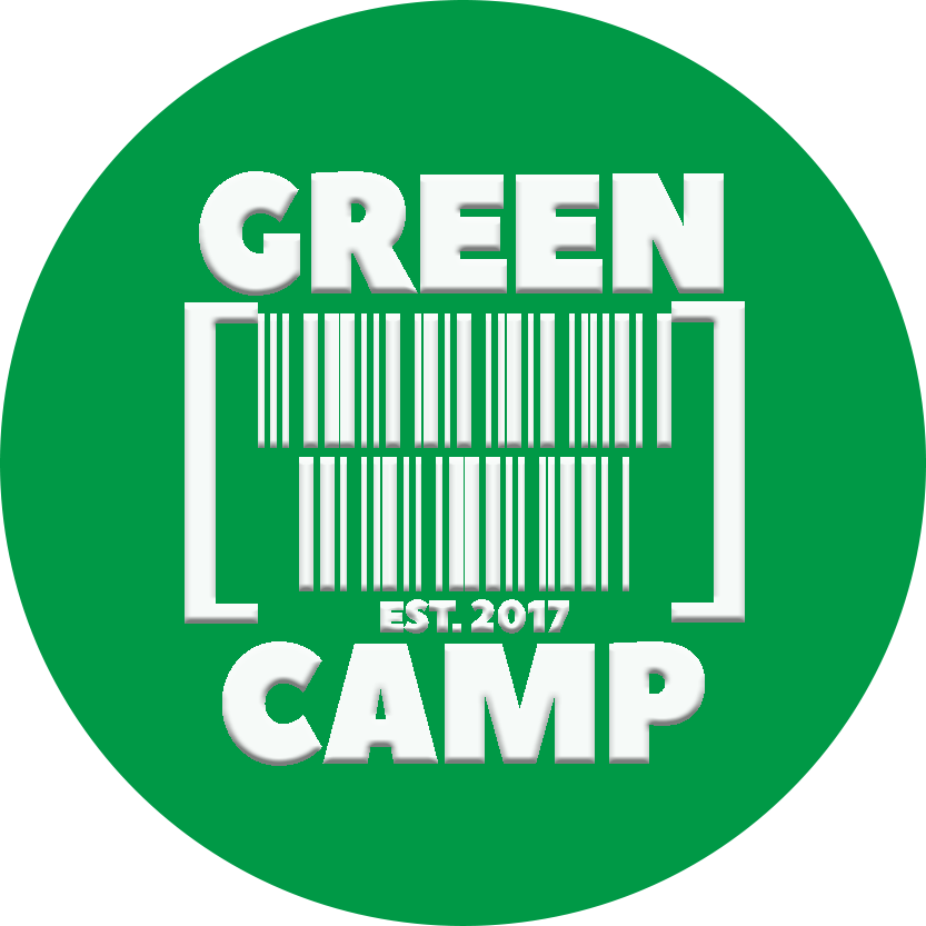 Green outside circle